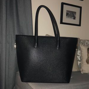 H&M Faux Leather Handbag Black.